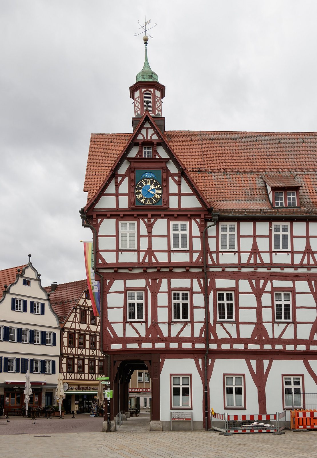 Das Fachwerkrathaus von Bad Urach