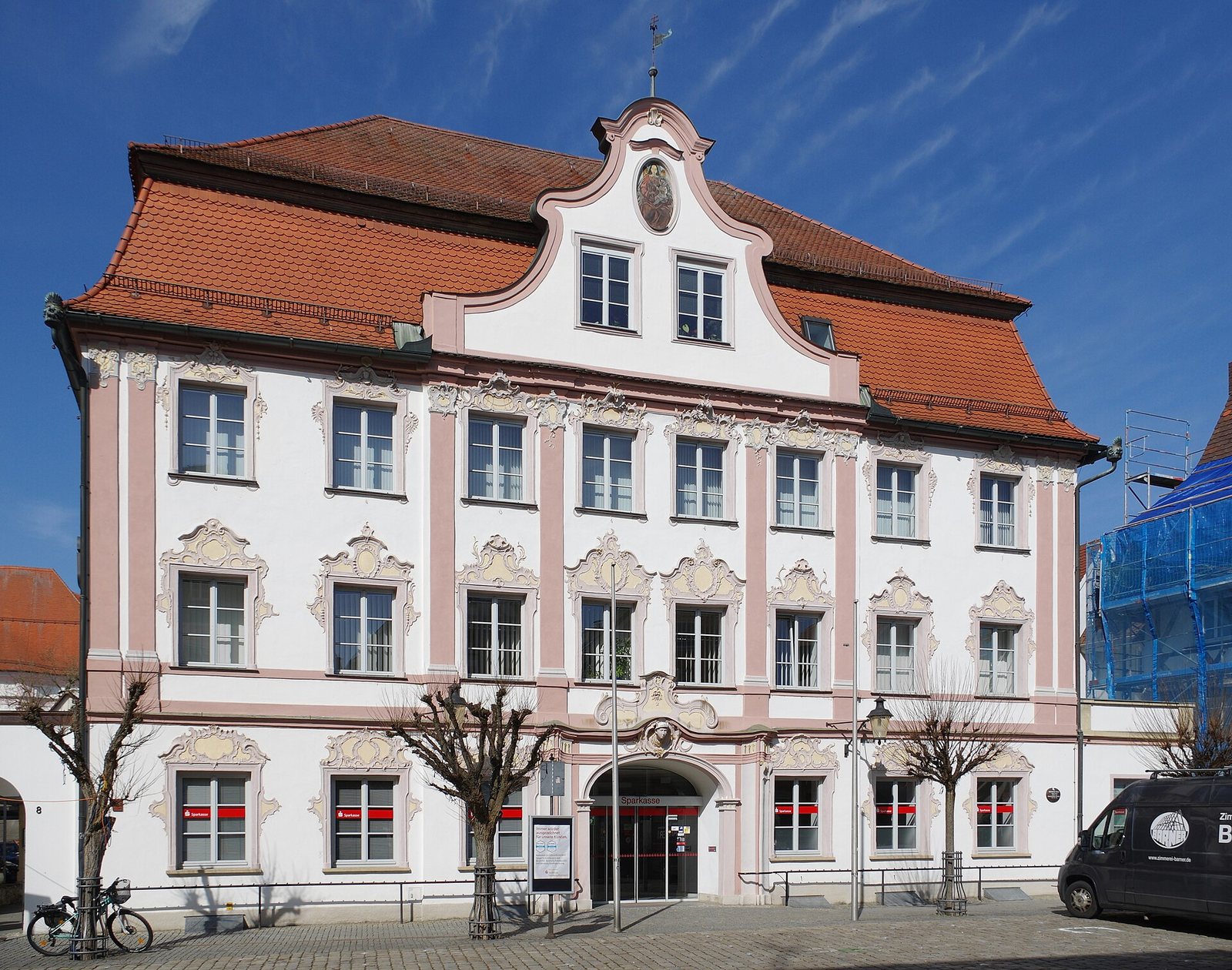 Bürgerhaus am Marktplatz von Günzburg