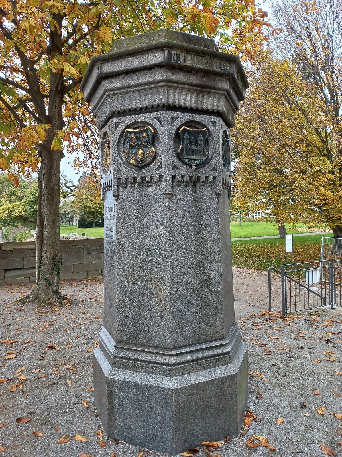 Grünanlage an der Karlsbastion auf der Insel Lindau