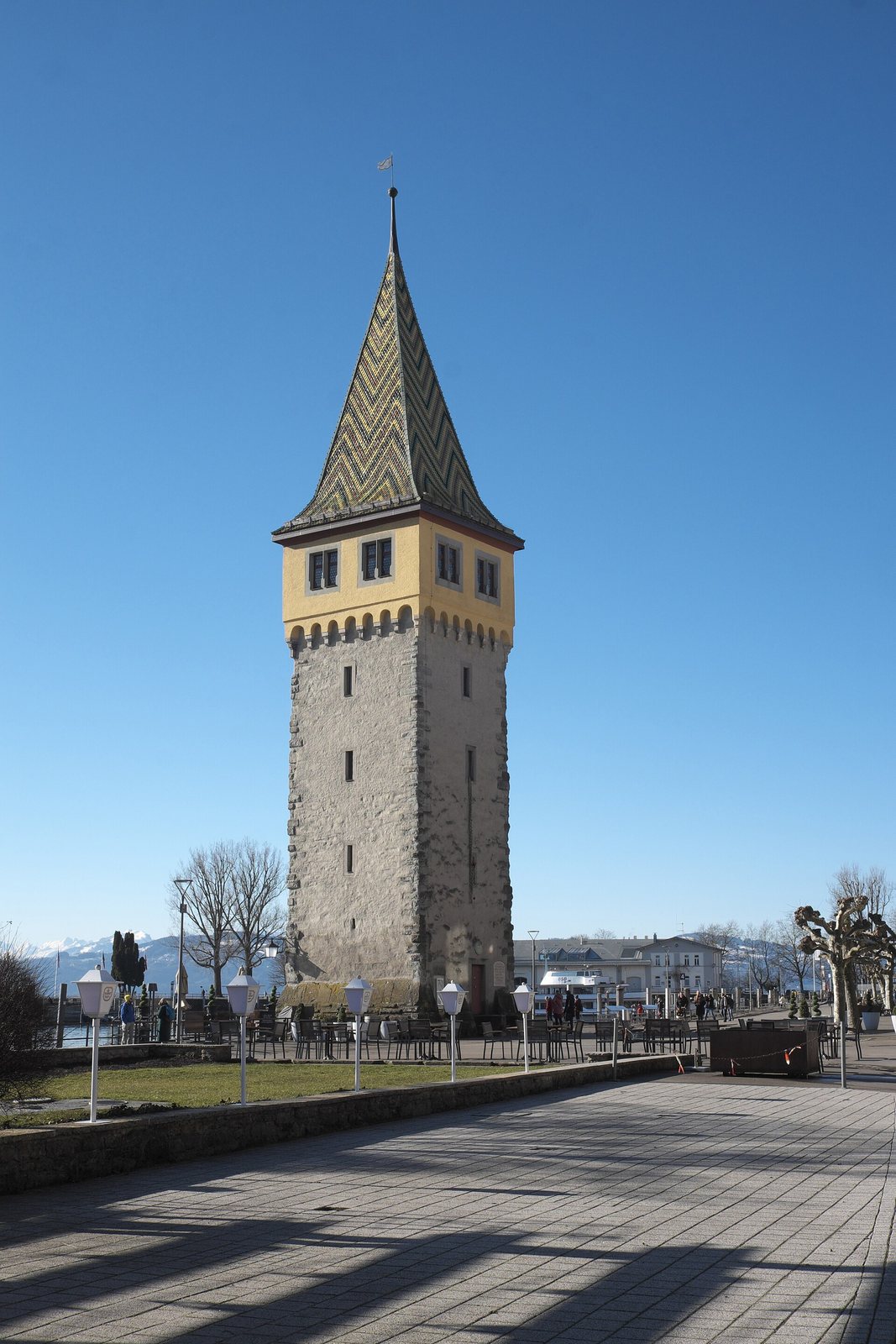 Der Mangturm am Lindauer Hafen