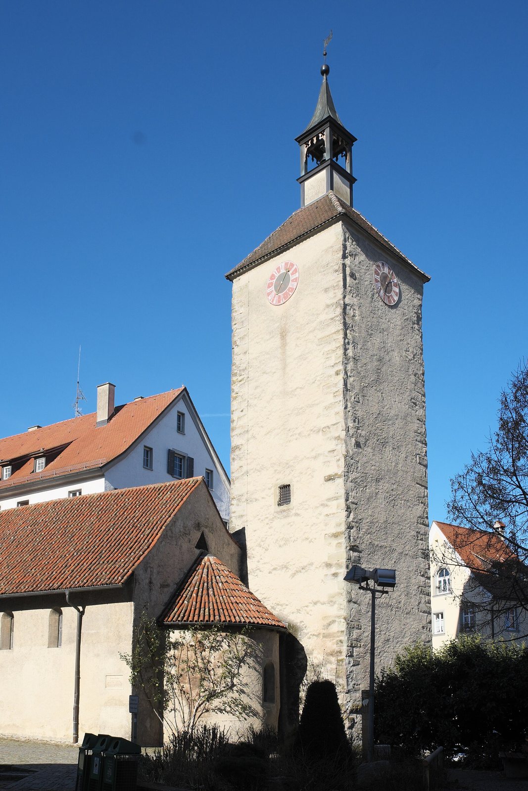 Die romanische Peterskirche in Lindau mit ihrem Turm