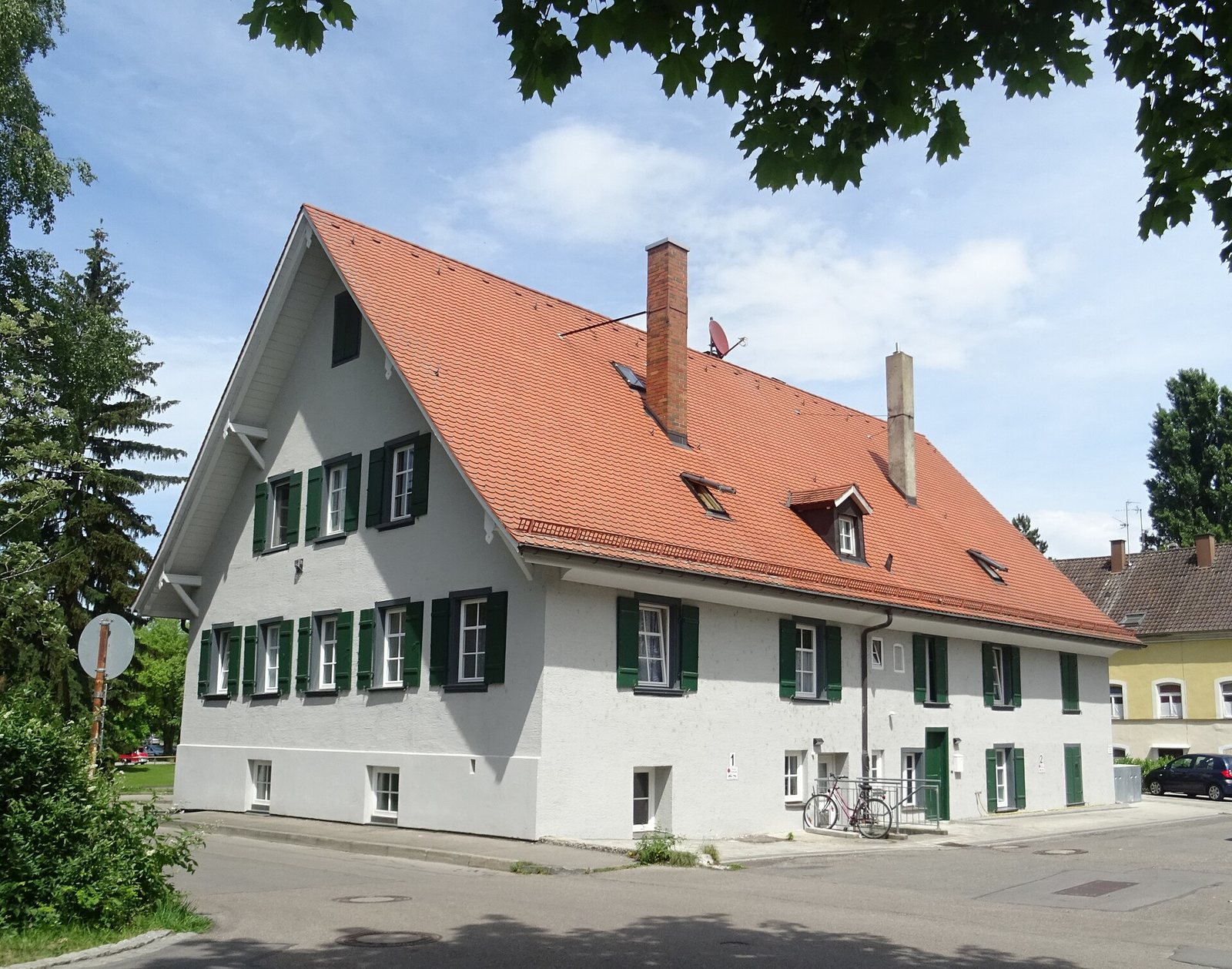 Denkmalgeschütztes Wohnhaus auf der Hinteren Insel in Lindau